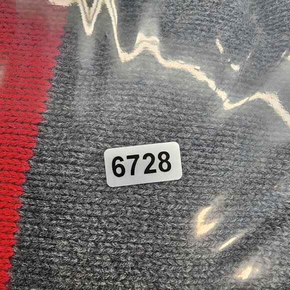 Mens Eddie Bauer Burgundy & Gray Sweatshirt 1/4 Zip Long Sleeve Mock Neck Size M - Picture 8 of 8